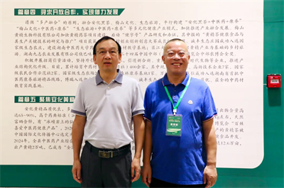 绿之韵胡国安参加湖南黄精论坛 共探黄精产业发展新路径