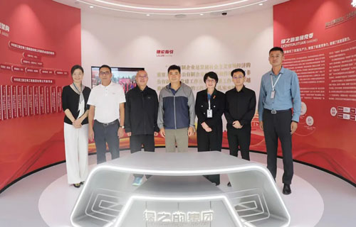 长沙市工商联副主席王准一行调研绿之韵中心