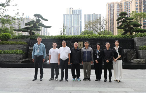 长沙市工商联副主席王准一行调研绿之韵中心