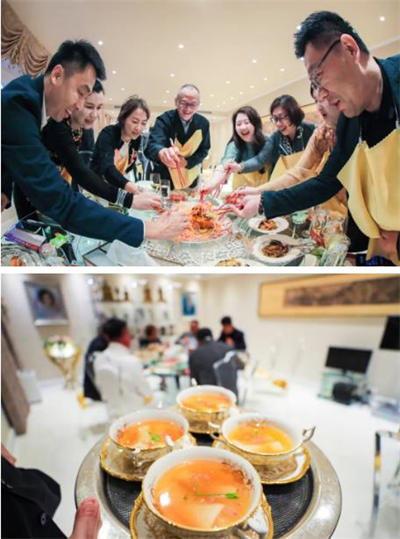 无限极家宴:合伙人与李锦记叙情谊