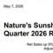 自然阳光2026年一季度财报：业绩增幅9%